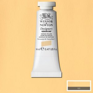 Winsor & Newton Designers Gouache Naples Yellow