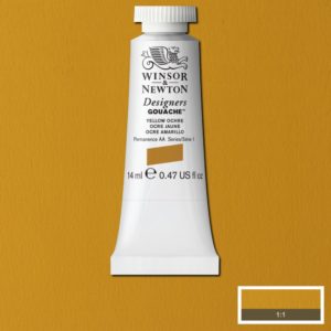 Winsor & Newton Designers Gouache Yellow Ochre