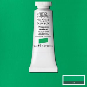 Winsor & Newton Designers Gouache Brilliant Green