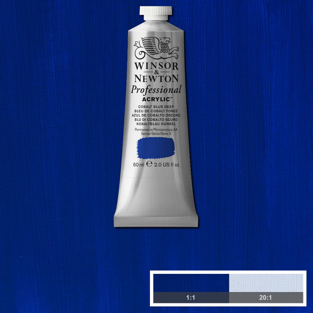 Winsor & Newton Professional Acrylic Cobalt Blue Deep