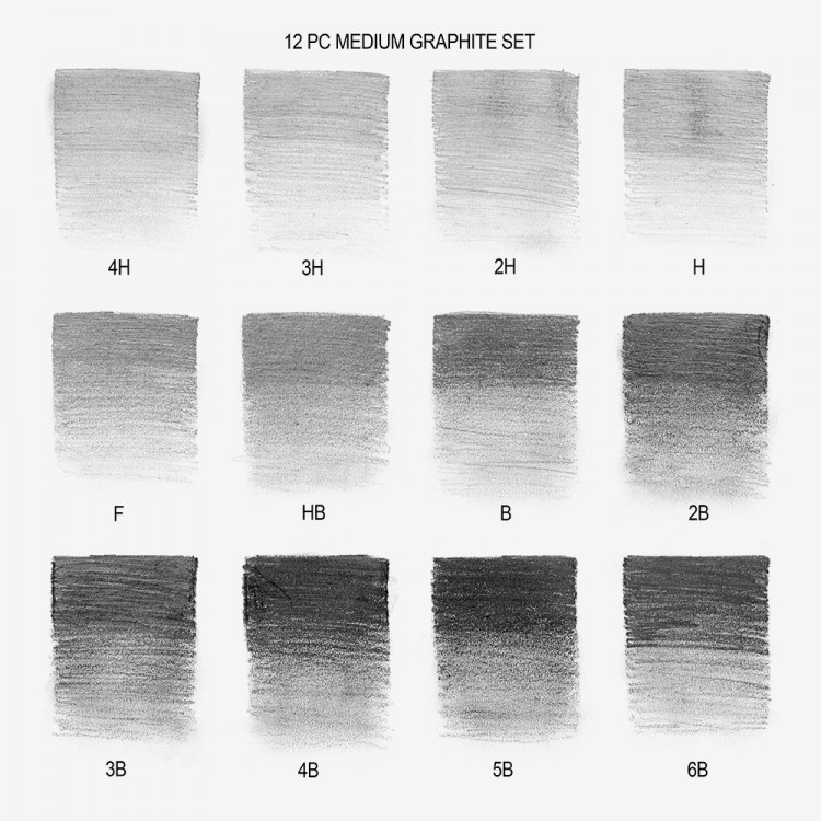 medium graphite set diagram