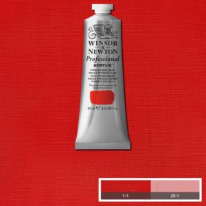 Winsor & Newton Professional Acrylic Pyrrole Red Light
