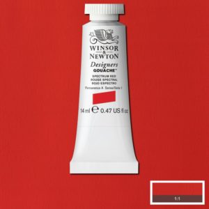 Winsor & Newton Designers Gouache Spectrum Red