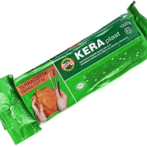 Keraplast Air Drying Modelling Clay - Terracotta